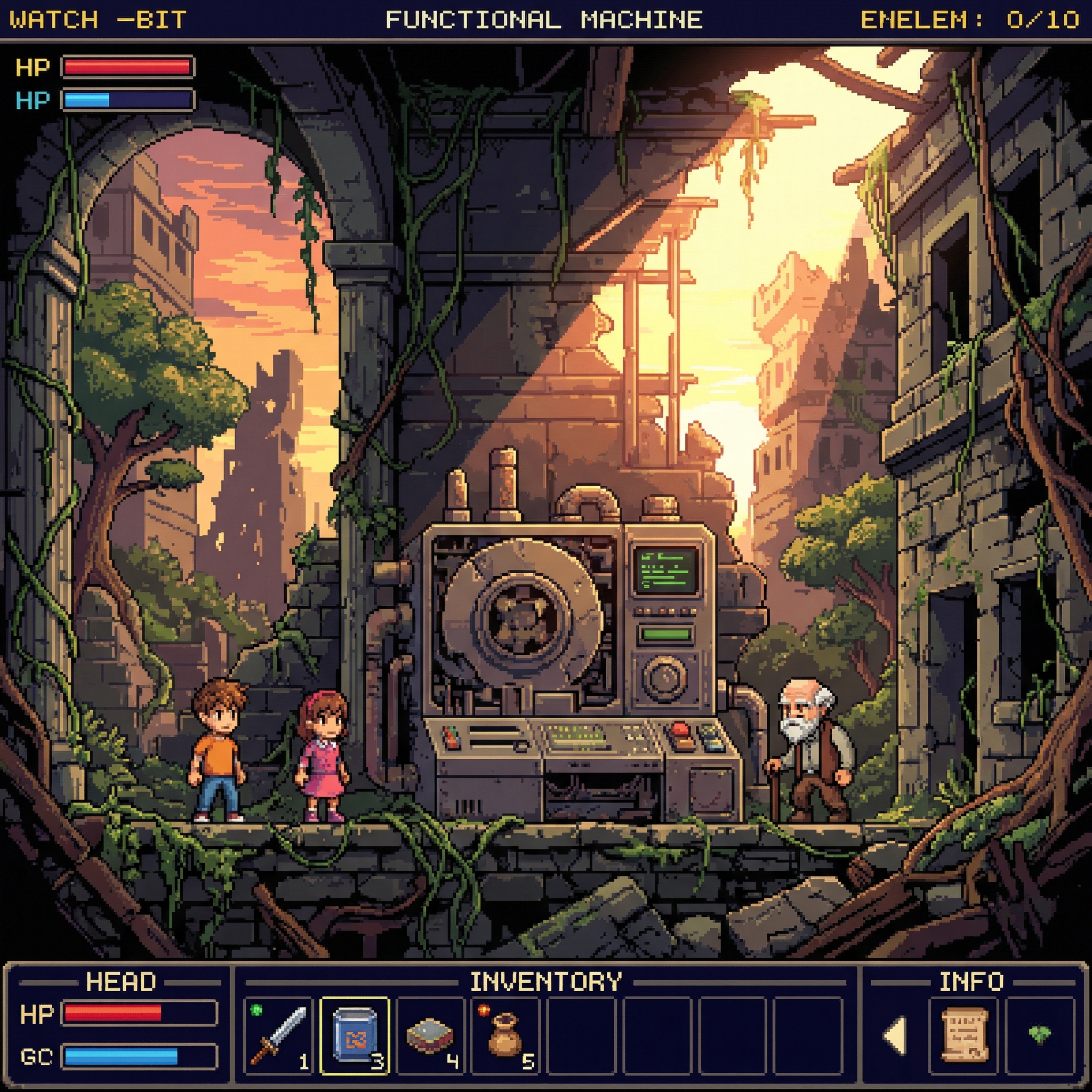 Высокодетализированная пиксельная графика, замысловатый игровой...